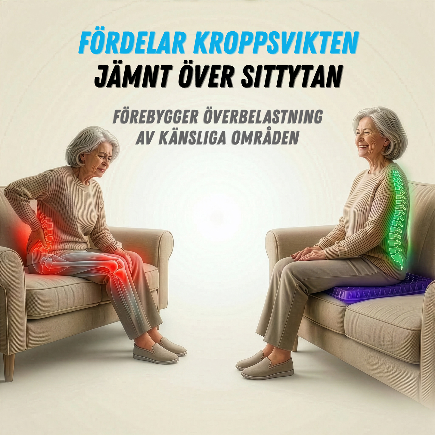 CloudSeat - Sitt bekvämt hela dagen