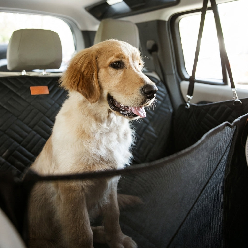 PawRide - Skyddar bilen, Gläder hunden